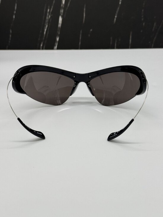 NEW BALENCIAGA BB0232S 001 BLACK UNISEX SUNGLASSES BALENCIAGA EYEWEAR
